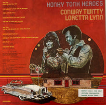 Load image into Gallery viewer, Conway Twitty &amp; Loretta Lynn : Honky Tonk Heroes (LP, Album, Gat)
