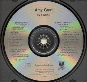 Amy Grant : Amy Grant (CD, Album, RE)