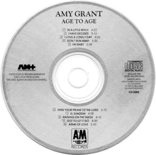 Charger l&#39;image dans la galerie, Amy Grant : Age To Age (CD, Album, RE, Mad)
