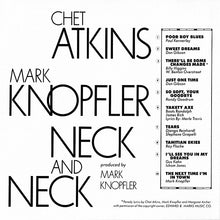 Load image into Gallery viewer, Chet Atkins / Mark Knopfler : Neck And Neck (CD, Album)

