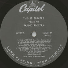 Laden Sie das Bild in den Galerie-Viewer, Frank Sinatra : This Is Sinatra Volume Two (LP, Comp, Mono, Scr)
