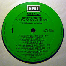 Load image into Gallery viewer, Rocky Burnette : The Son Of Rock And Roll (LP, Album, All)
