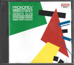 Sergei Prokofiev, Royal Scottish National Orchestra, Neeme Järvi : Symphony No.7 In C # Minor Op.131 / Sinfonietta Op.5/48 (CD, Album)