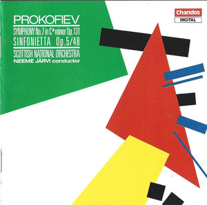 Sergei Prokofiev, Royal Scottish National Orchestra, Neeme Järvi : Symphony No.7 In C # Minor Op.131 / Sinfonietta Op.5/48 (CD, Album)