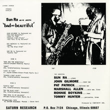 Load image into Gallery viewer, Sun Ra And His Arkestra* : Bad And Beautiful (LP, Album, RE)
