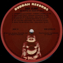 Laden Sie das Bild in den Galerie-Viewer, Dick Clark (2) : 20 Years Of Rock N' Roll (2xLP, Comp, Col + Flexi, 7", Shape, S/Sided, Card,)
