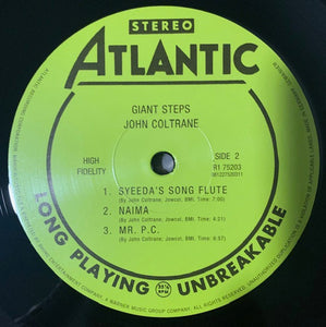 John Coltrane : Giant Steps (LP, RE, 180)