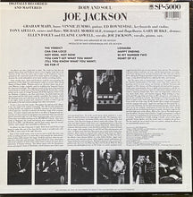 Load image into Gallery viewer, Joe Jackson : Body And Soul (LP, Album, RE, Ind)
