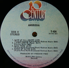 Charger l&#39;image dans la galerie, Ambrosia (2) : Ambrosia (LP, Album)
