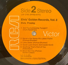 Load image into Gallery viewer, Elvis Presley : Elvis' Golden Records, Volume 3 (LP, Comp, Ind)
