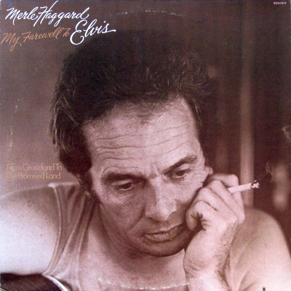 Merle Haggard : My Farewell To Elvis (LP, Album, Pin)