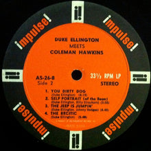 Laden Sie das Bild in den Galerie-Viewer, Duke Ellington Meets Coleman Hawkins : Duke Ellington Meets Coleman Hawkins (LP, Album, RP)
