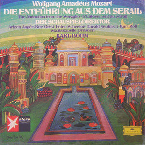 Wolfgang Amadeus Mozart - Arleen Augér*, Reri Grist, Peter Schreier, Harald Neukirch, Kurt Moll, Staatskapelle Dresden With Karl Böhm : Die Entführung Aus Dem Serail / Der Schauspieldirektor (3xLP + Box)