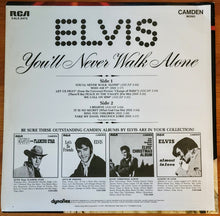 Charger l&#39;image dans la galerie, Elvis* : You&#39;ll Never Walk Alone (LP, Album, Comp, Mono)
