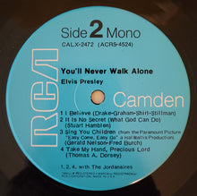 Laden Sie das Bild in den Galerie-Viewer, Elvis* : You&#39;ll Never Walk Alone (LP, Album, Comp, Mono)
