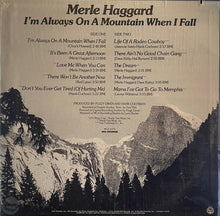 Charger l'image dans la galerie, Merle Haggard : I'm Always On A Mountain When I Fall (LP, Album, Pin)
