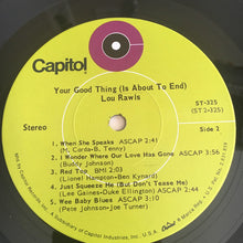 Load image into Gallery viewer, Lou Rawls : Your Good Thing (LP, Album)
