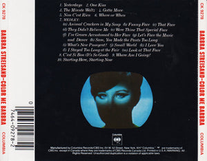 Barbra Streisand : Color Me Barbra (CD, Album, RM, RP)