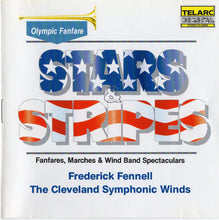 Charger l&#39;image dans la galerie, Frederick Fennell / The Cleveland Symphonic Winds : Stars &amp; Stripes - Fanfares, Marches &amp; Wind Band Spectaculars (CD, Album, RP)
