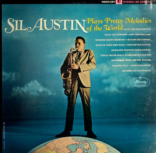 Sil Austin : Plays Pretty Melodies Of The World (LP, Album)