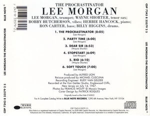 Lee Morgan : The Procrastinator (CD, Album, Ltd, RE, RM)