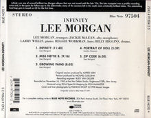 Laden Sie das Bild in den Galerie-Viewer, Lee Morgan : Infinity (CD, Album, Ltd, RE, RM)
