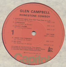 Load image into Gallery viewer, Glen Campbell : Rhinestone Cowboy (LP, Album, Los)
