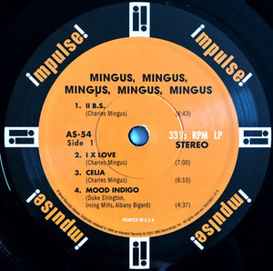 Charles Mingus : Mingus Mingus Mingus Mingus Mingus (LP, Album, RE, 180)