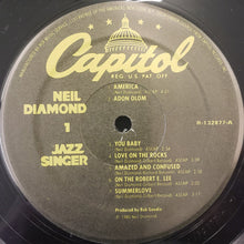 Laden Sie das Bild in den Galerie-Viewer, Neil Diamond : The Jazz Singer (Original Songs From The Motion Picture) (LP, Album, Club, RCA)
