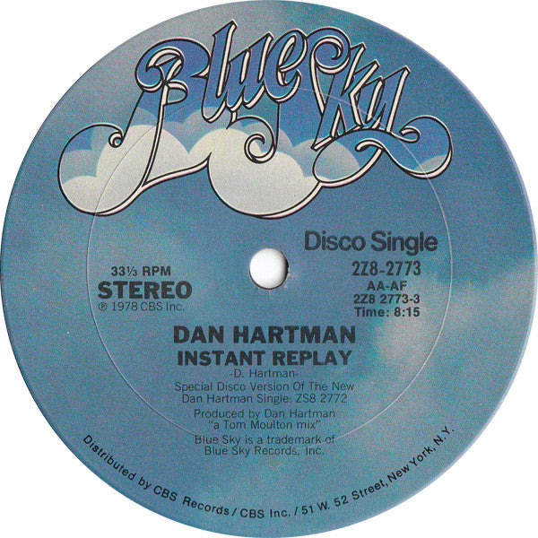 Dan Hartman : Instant Replay (12