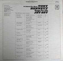 Load image into Gallery viewer, Tony Bennett : If I Ruled The World - Songs For The Jet Set (LP, Album)
