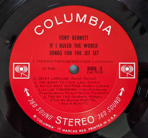 Tony Bennett : If I Ruled The World - Songs For The Jet Set (LP, Album)