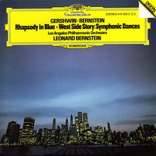 Load image into Gallery viewer, Gershwin*, Leonard Bernstein, Los Angeles Philharmonic Orchestra : Rhapsody In Blue · West Side Story: Symphonic Dances (CD, Album)
