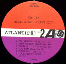 Load image into Gallery viewer, Joe Tex : Hold What You&#39;ve Got (LP, Album, Mono, MGM)
