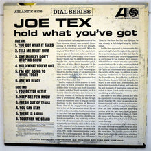 Charger l&#39;image dans la galerie, Joe Tex : Hold What You&#39;ve Got (LP, Album, Mono, MGM)
