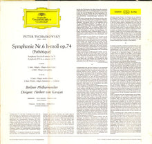 Laden Sie das Bild in den Galerie-Viewer, Peter Tschaikowksy* - Berliner Philharmoniker · Herbert von Karajan : Symphonie Nr.6 h-moll »Pathétique« (LP, RE)
