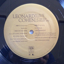 Charger l'image dans la galerie, Leonard Cohen : Live At The Isle Of Wight 1970 (2xLP, Album)
