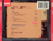 Charger l&#39;image dans la galerie, Mahler*, Strauss* - Wiener Philharmoniker, Simon Rattle* : Symphonie No. 9 / Metamorphosen (2xCD, Comp)
