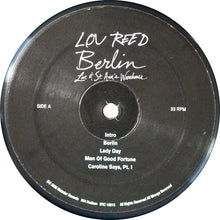 Laden Sie das Bild in den Galerie-Viewer, Lou Reed : Berlin: Live At St. Ann's Warehouse (2xLP, Album)
