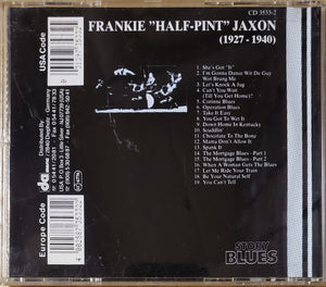 Frankie "Half-Pint" Jaxon* : (1927 - 1940) The Remaining Titles (CD, Comp)
