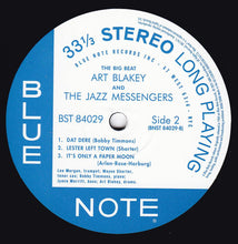 Laden Sie das Bild in den Galerie-Viewer, Art Blakey &amp; The Jazz Messengers : The Big Beat (LP, Album, RE, 180)
