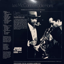 Load image into Gallery viewer, Les McCann &amp; Eddie Harris : Swiss Movement (LP, Album, RE, RM, 180)
