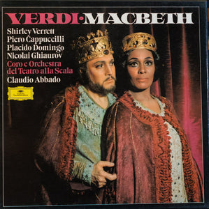 Verdi* - Shirley Verrett, Piero Cappuccilli, Plácido Domingo*, Nicolai Ghiaurov, Coro* E Orchestra Del Teatro Alla Scala, Claudio Abbado : Macbeth (3xLP, Album + Box)