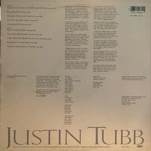 Justin Tubb : Justin Tubb (LP, Album, Pin)