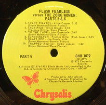 Laden Sie das Bild in den Galerie-Viewer, Various : Flash Fearless Versus The Zorg Women Parts 5 &amp; 6 (LP, Album)
