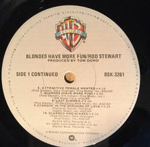 Charger l'image dans la galerie, Rod Stewart : Blondes Have More Fun (LP, Album, Gat)
