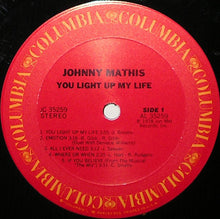 Charger l&#39;image dans la galerie, Johnny Mathis : You Light Up My Life (LP, Album, San)
