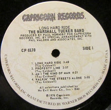 Charger l'image dans la galerie, The Marshall Tucker Band : Long Hard Ride (LP, Album, San)
