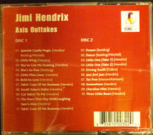 Load image into Gallery viewer, Jimi Hendrix : Axis Outtakes (2xCD, Unofficial)
