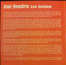 Load image into Gallery viewer, Jimi Hendrix : Axis Outtakes (2xCD, Unofficial)
